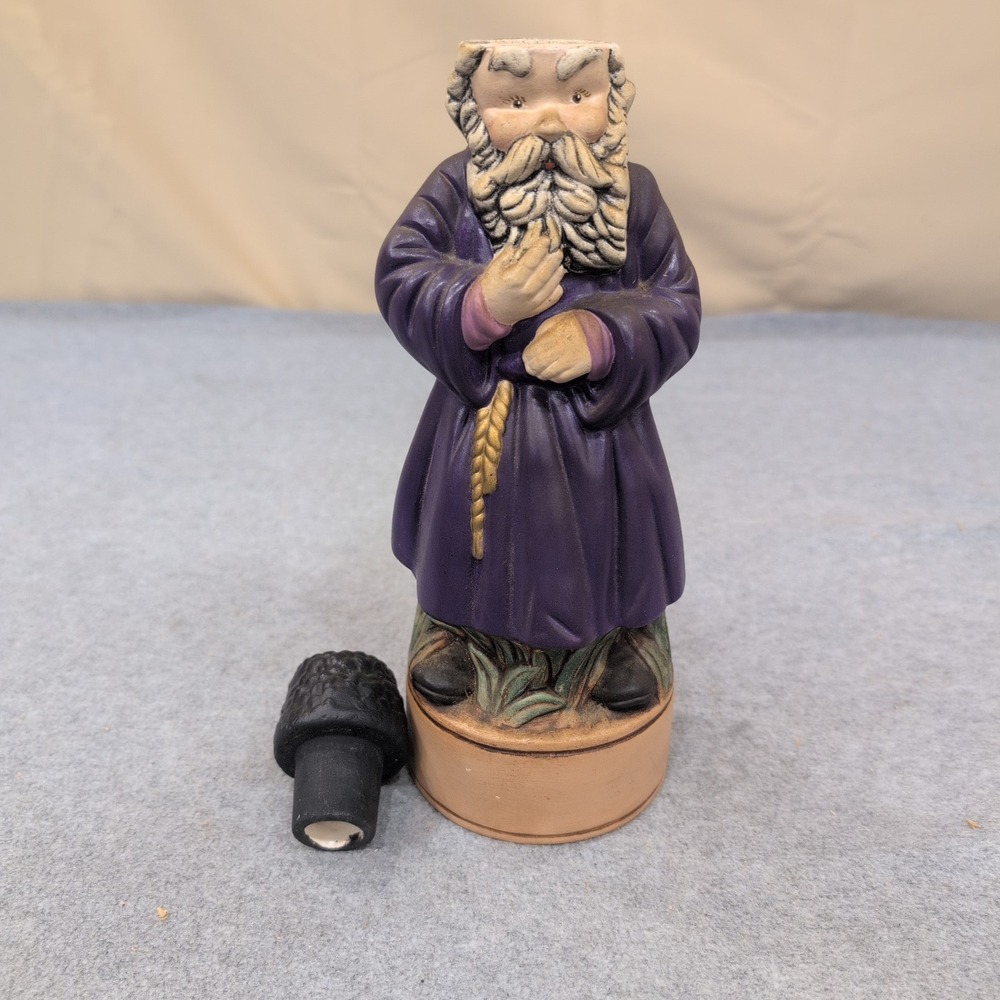 Vintage Alberta's 1966 Hand Signed Ceramic Russian Vodka Man Decanter Figurine - Picture 2 of 7